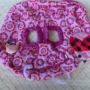 Shopping cart baby cover